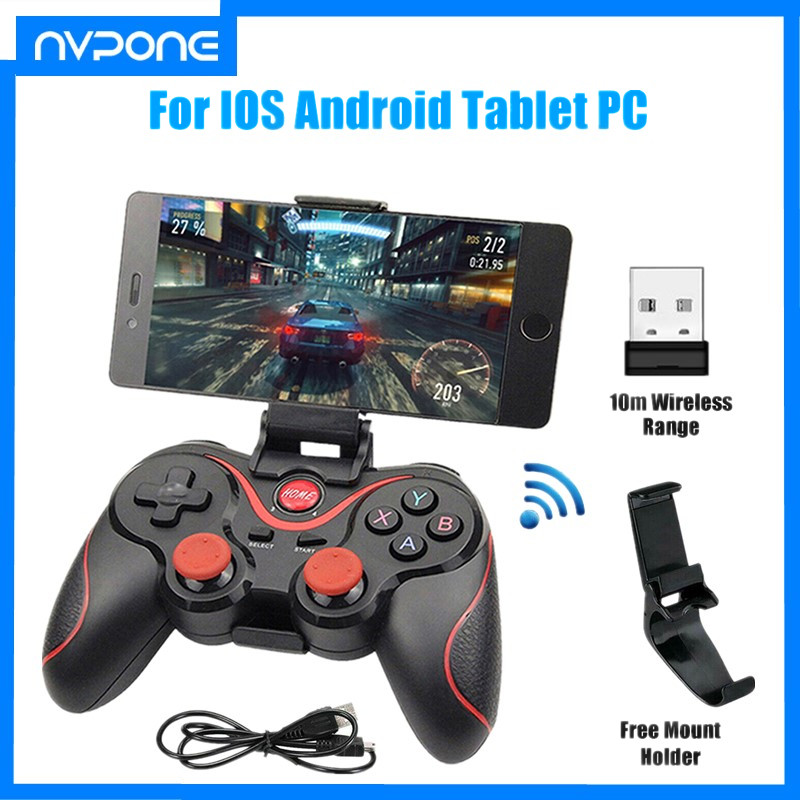 Retro Gaming And Projector - X3 Wireless Bluetooth Game Controller für