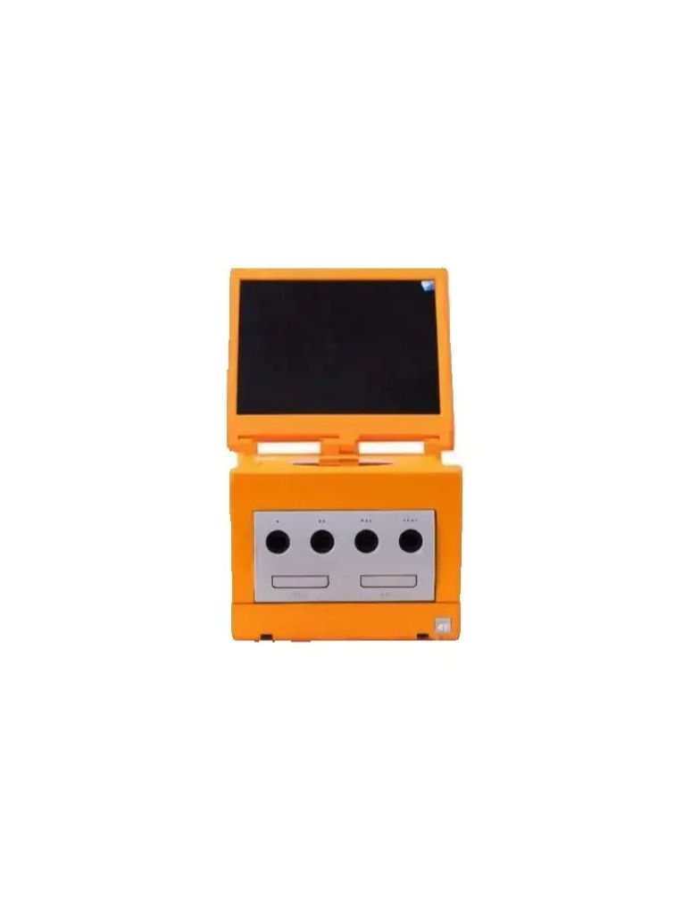 Game Retro Gaming - 8-Zoll-Monitor 3D-Druck für Gamecube Retro-Arcade-Spielkonsole Tragbares