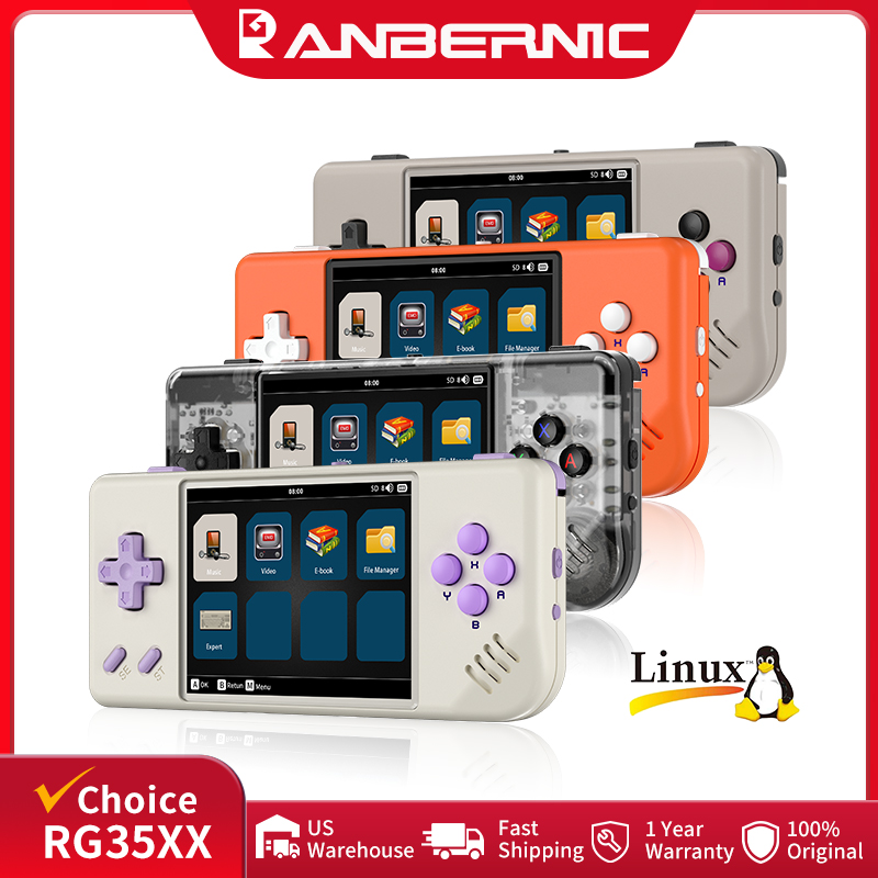 Retro Gaming Hub - ANBERNIC RG28XX Mini Handheld-Spielkonsole 2,83 Zoll