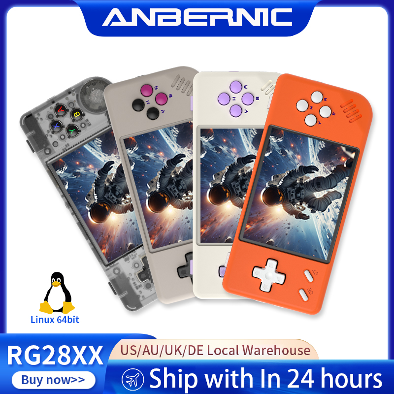Retro Gaming Hub - ANBERNIC RG28XX Retro Handheld-Spielkonsole Linux 64