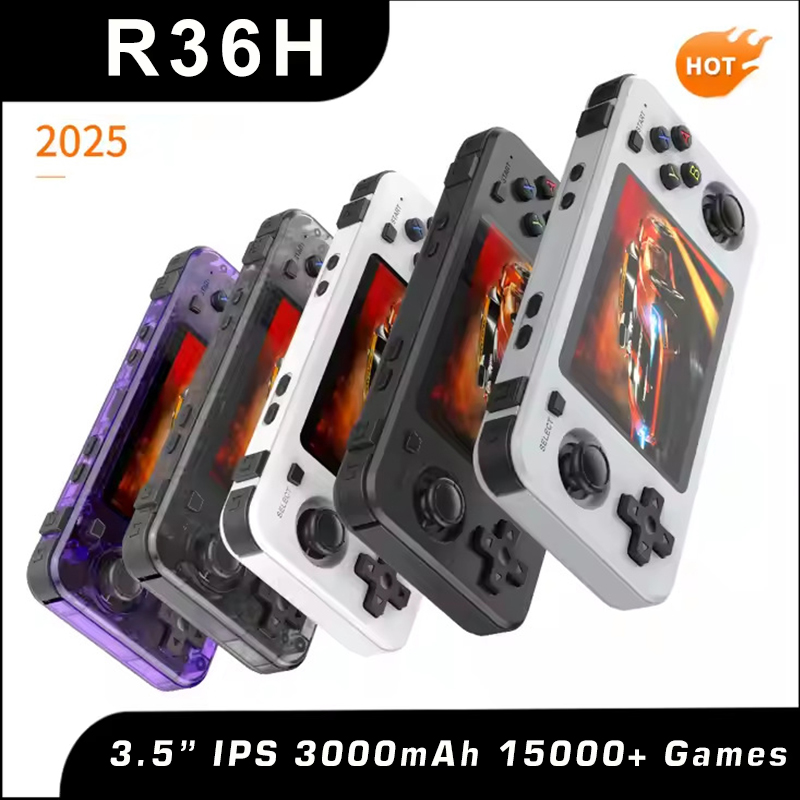 Retro Gaming R36S - Neue R36H Retro Handheld Konsole Open-Source