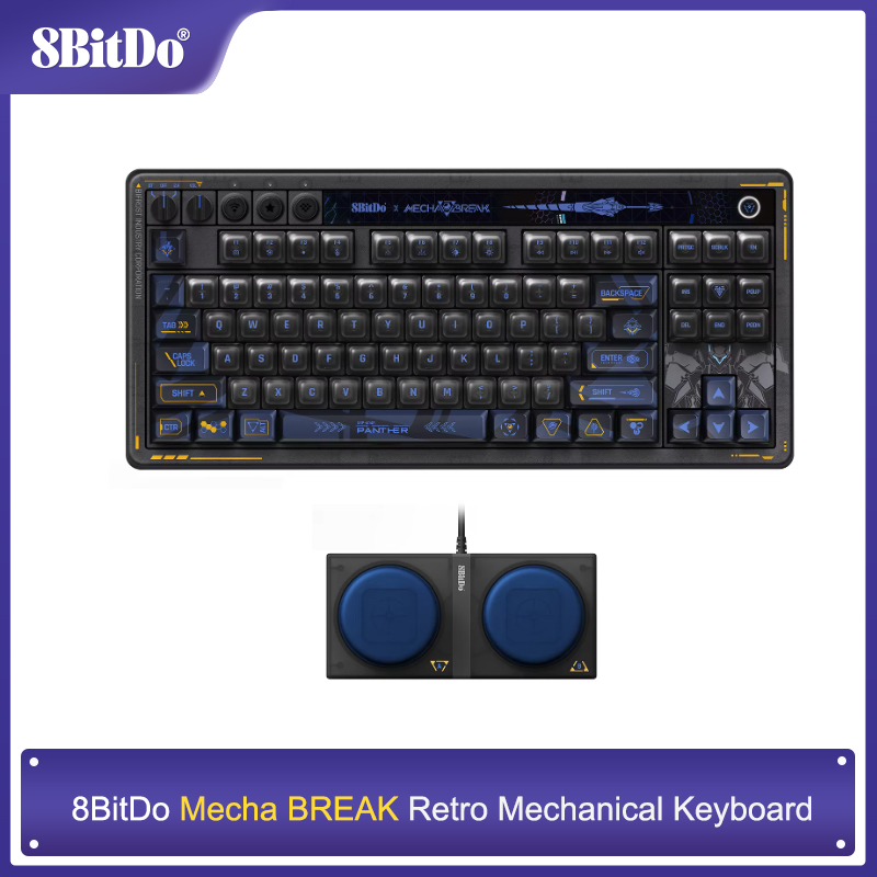 Retro Gaming Windows - 8BitDo Retro 87 mechanische Tastatur –