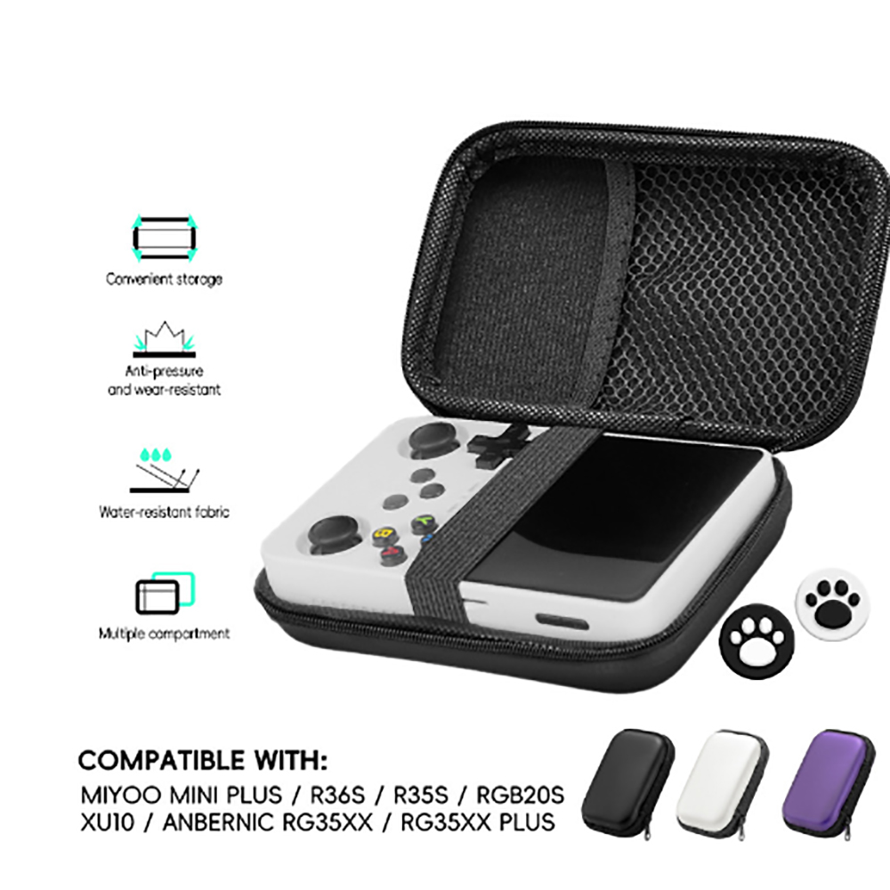 Retro Gaming R36S - Hartschalen-Tragetasche Kompatibel mit Retro-Handheld-Spielkonsole R36S/ R35S/