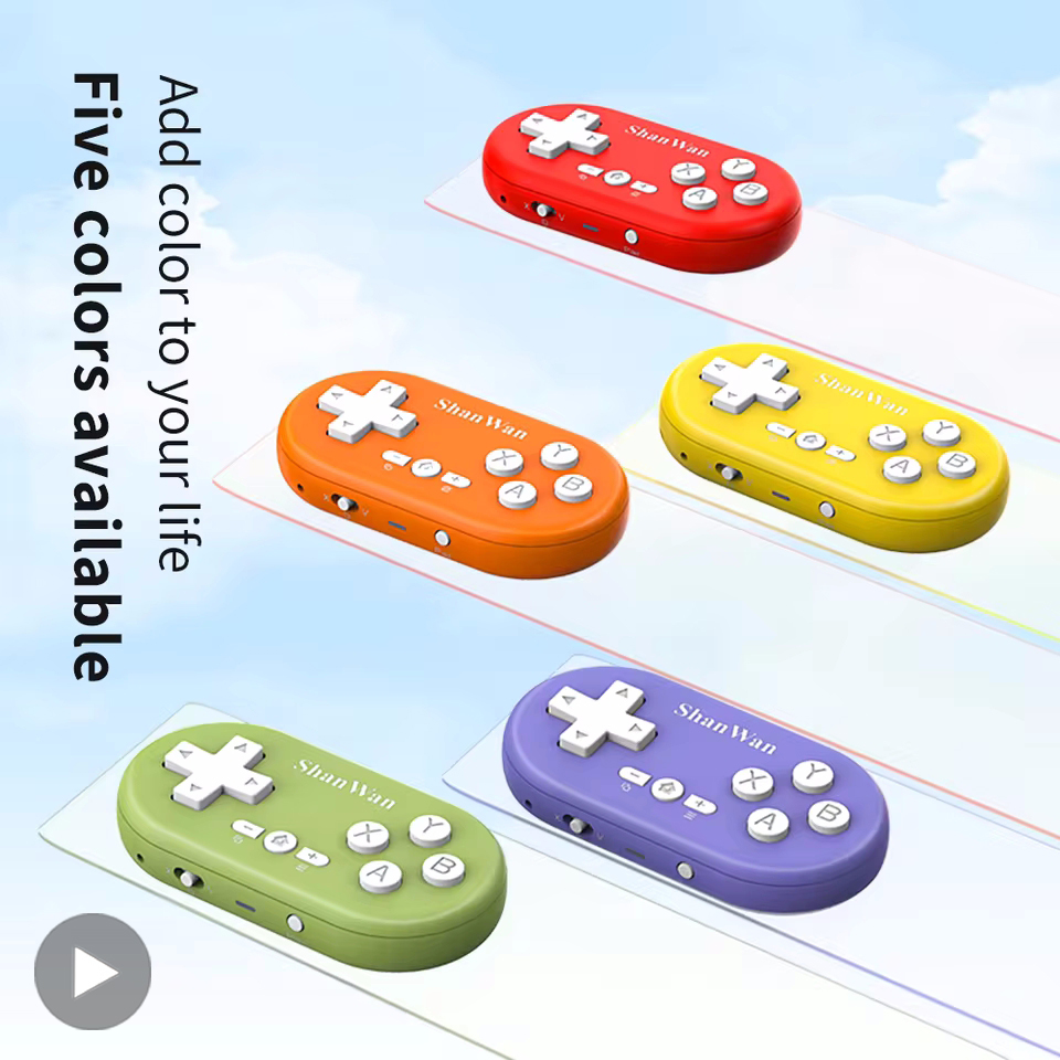 Retro Gaming And Projector - Mini Gamepad Gaming Control Bluetooth Für