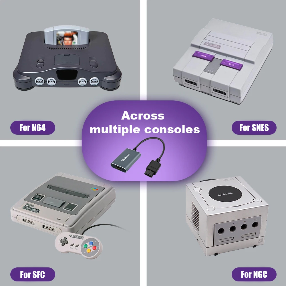 Bitfunx 720P Svideo / AV zu HD – Retro Gaming Hub Bewertung und Preis