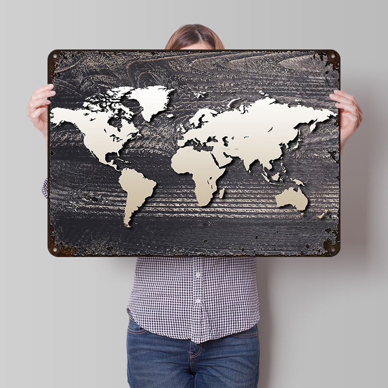 Weltkarte 4 Metallposter Indiv – World Of Retro Gaming Bewertung und Preis