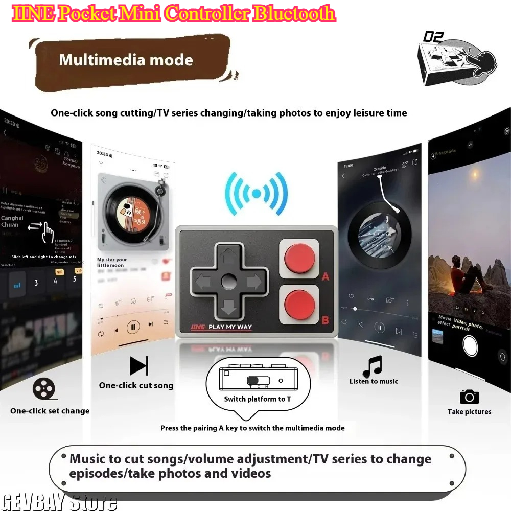 IINE Pocket Mini Bluetooth Con – Retro Gaming And Projector Bewertung und Preis