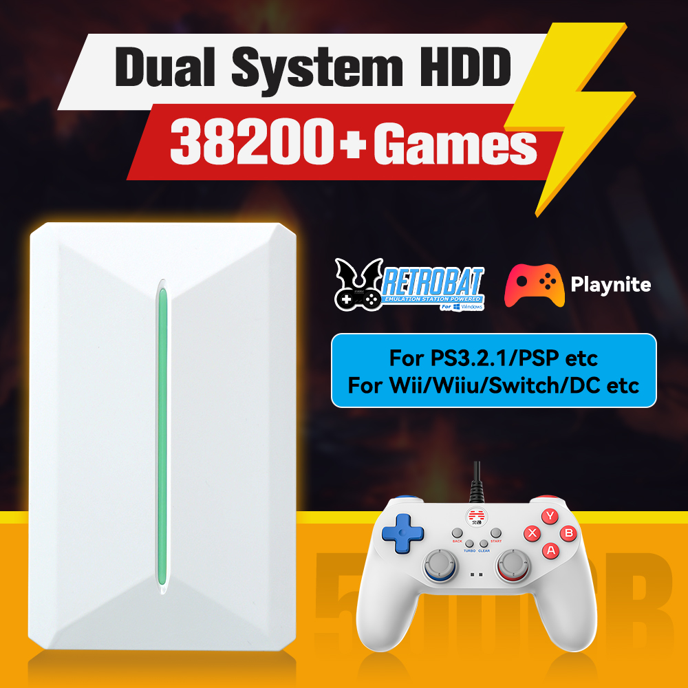 Retrobat&Playnite System HDD R – Retro Pc Gaming Bewertung und Preis