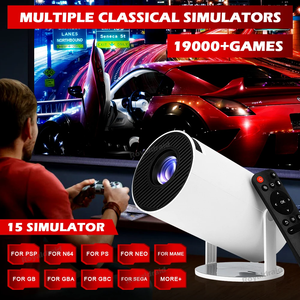 P90 Max Projektor Spiel 4K HD  – Retro Gaming And Projector Bewertung und Preis