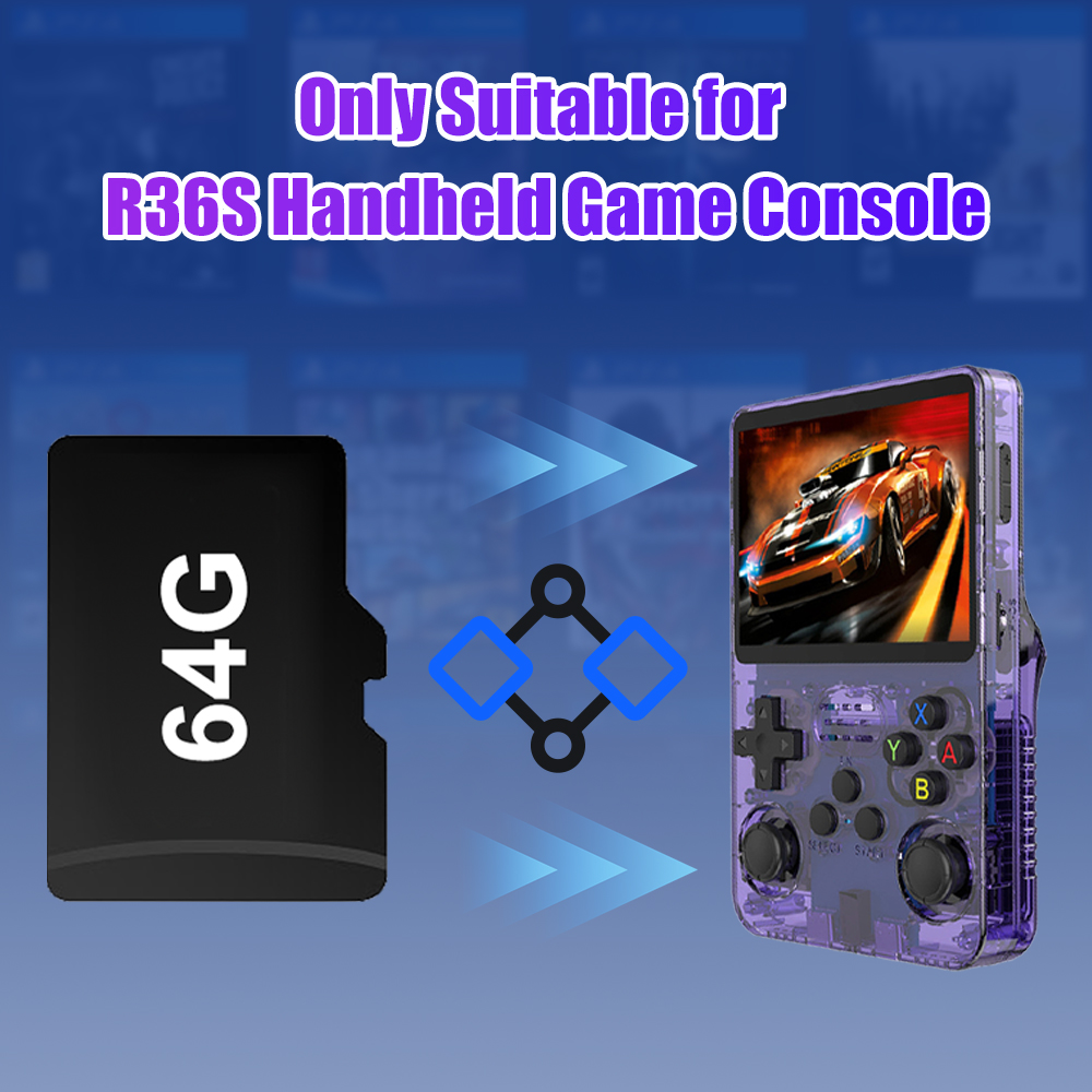 64G Game TF-Karte für R36S Vid – Retro Gaming R36S Bewertung und Preis