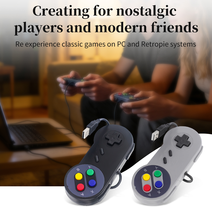 USB-Gamepad Gaming-Joystick Re – Retro Pc Gaming Bewertung und Preis