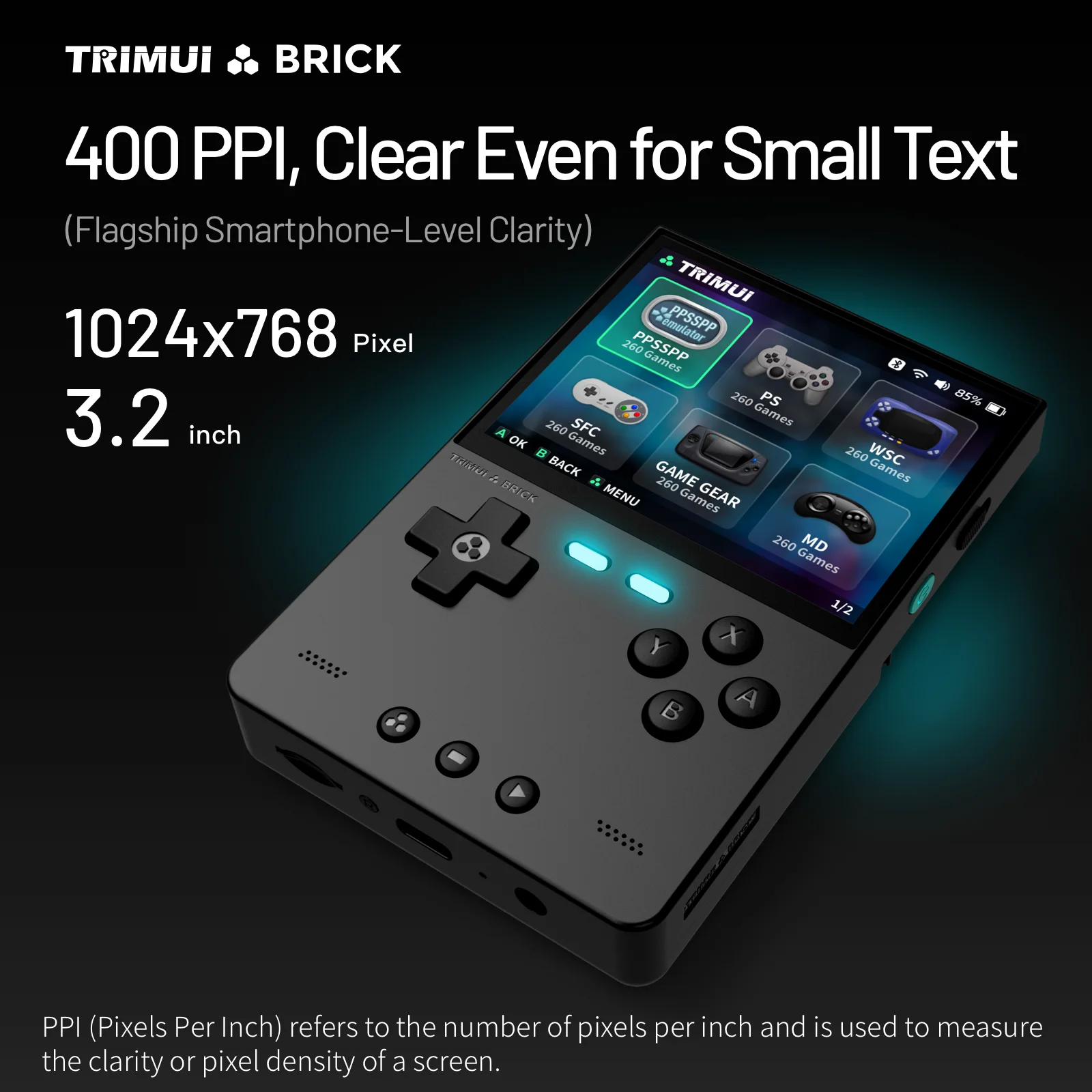 TRIMUI BRICK Handheld-Spieleko – Retro Gaming Usb Bewertung und Preis