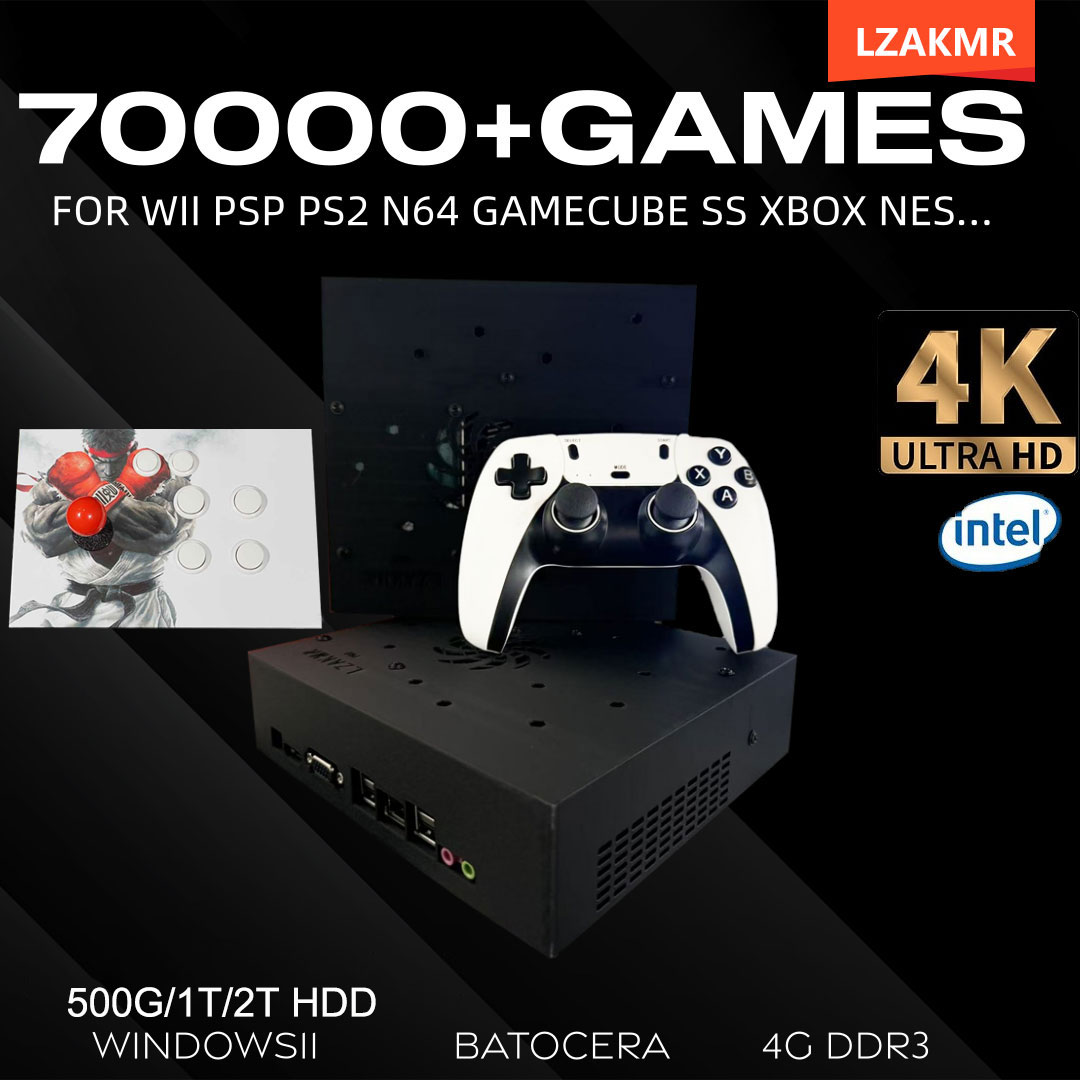 Retro-Gaming-Konsole 70000+ Sp – Retro Gaming Windows Bewertung und Preis