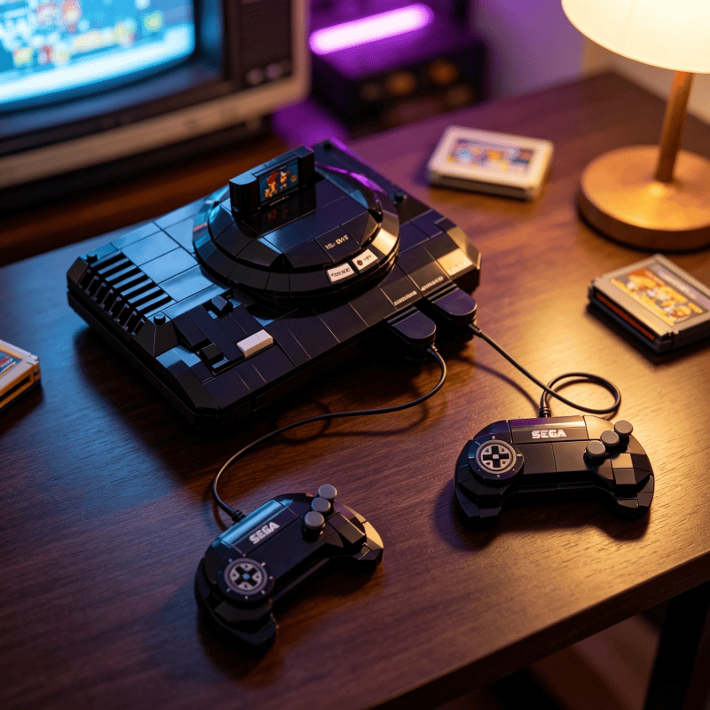 Auf Lager: Retro-Spielkonsole  – Retro Gaming Lego Bewertung und Preis